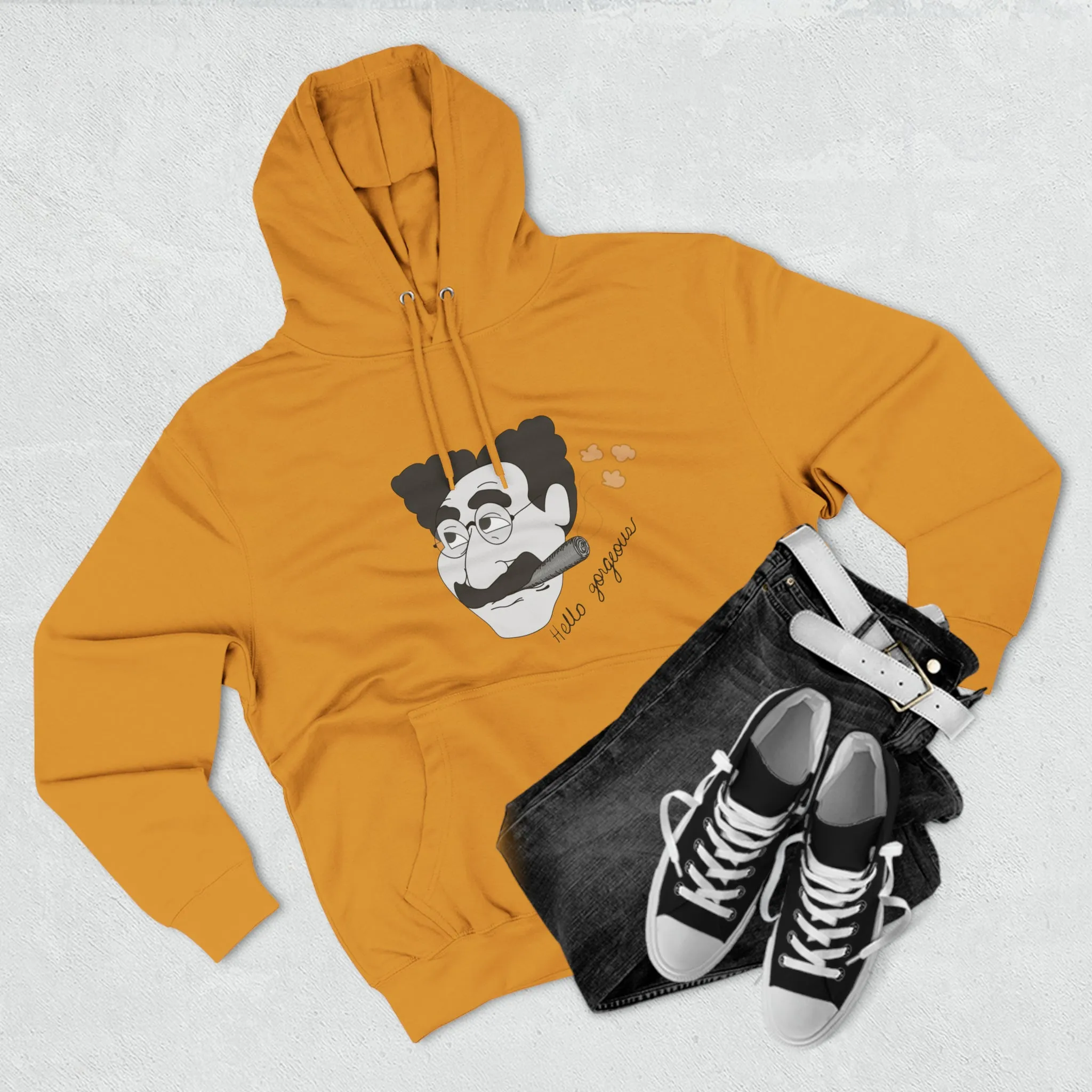 Hello Gorgeous Unisex French Terry Hoodie Special Colors