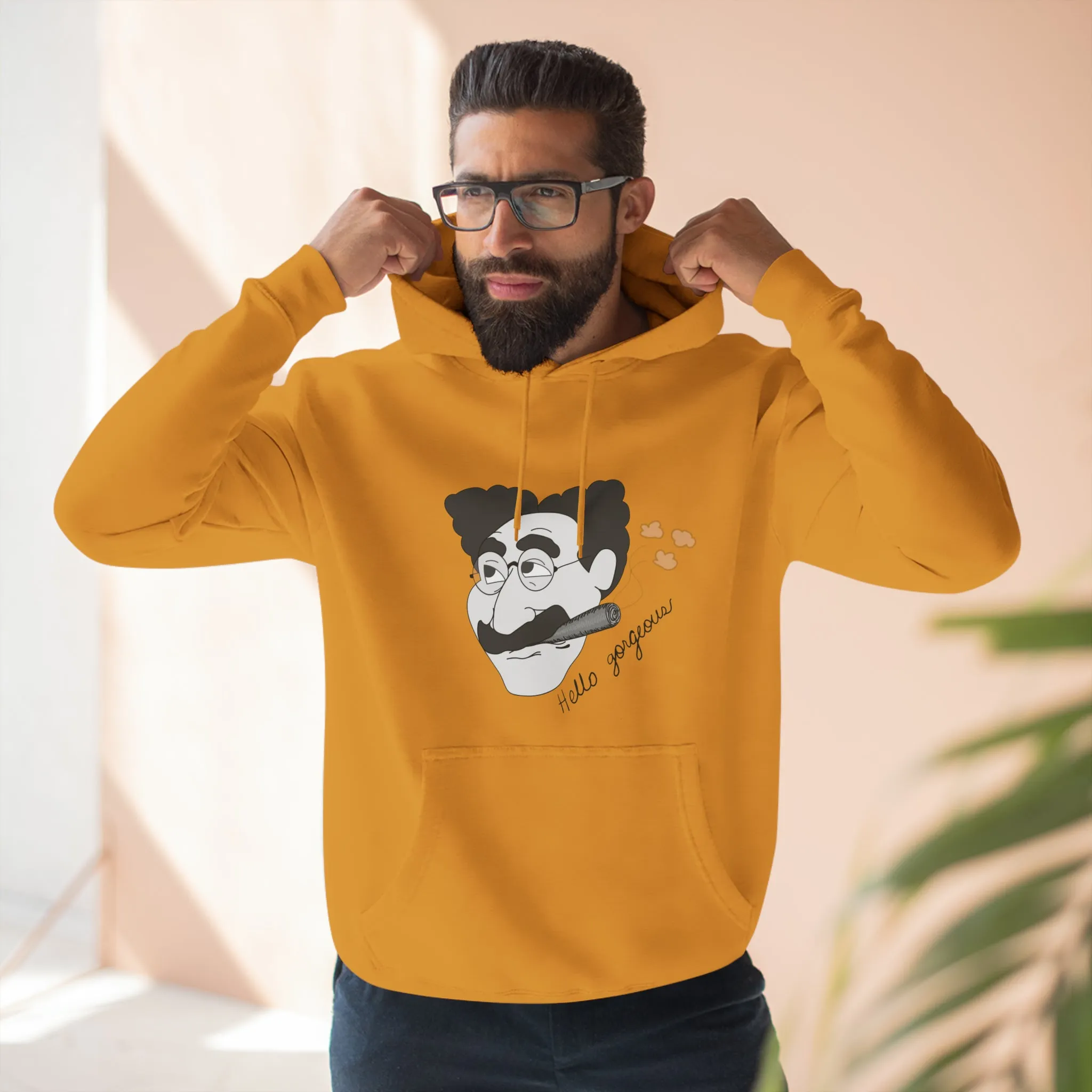 Hello Gorgeous Unisex French Terry Hoodie Special Colors