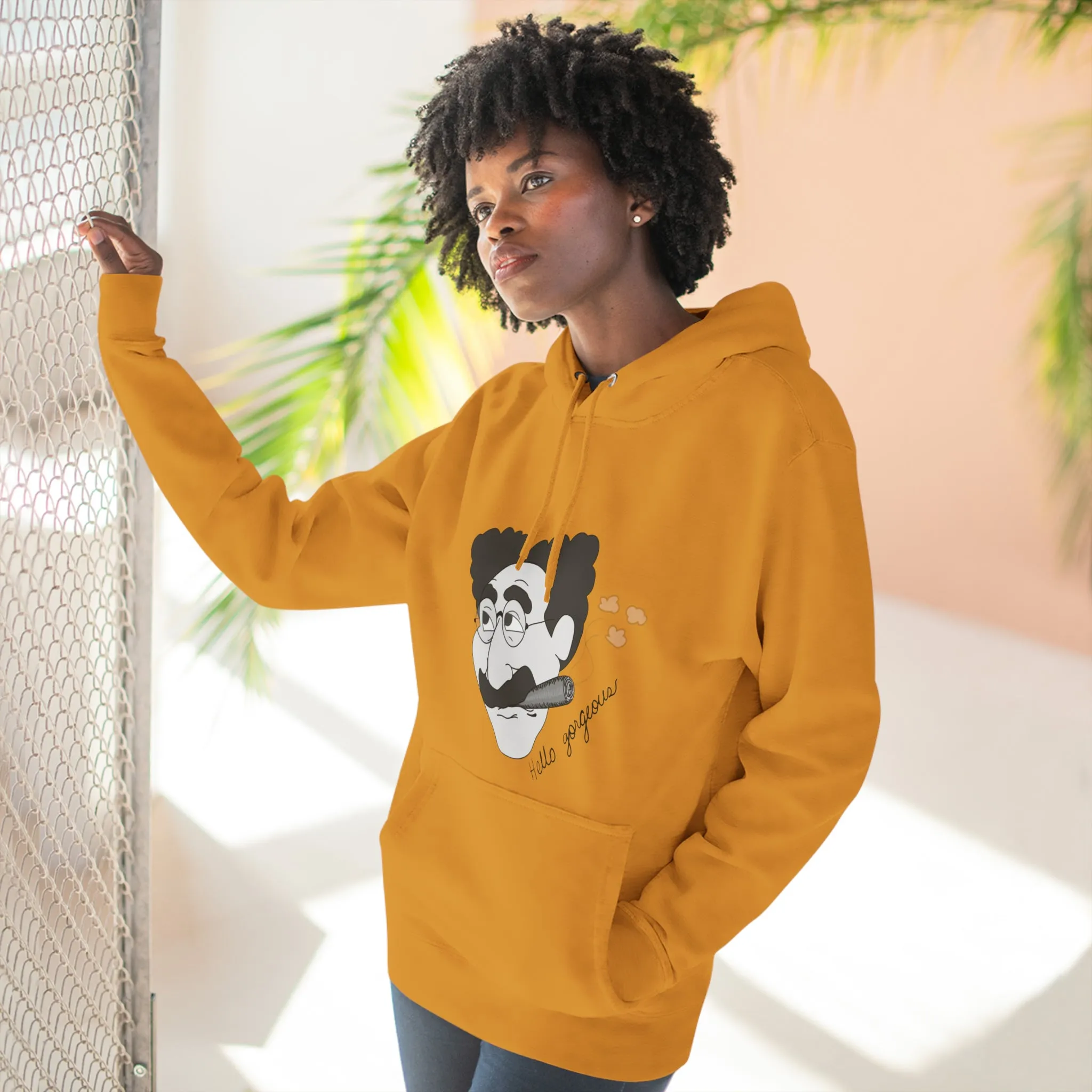 Hello Gorgeous Unisex French Terry Hoodie Special Colors
