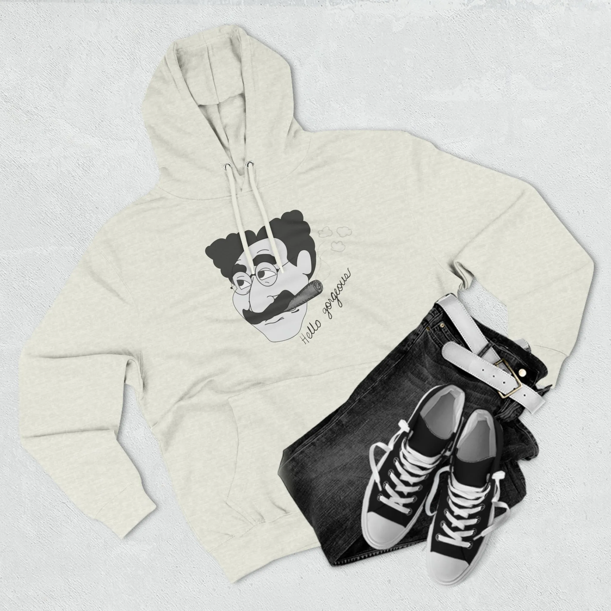 Hello Gorgeous Unisex French Terry Hoodie