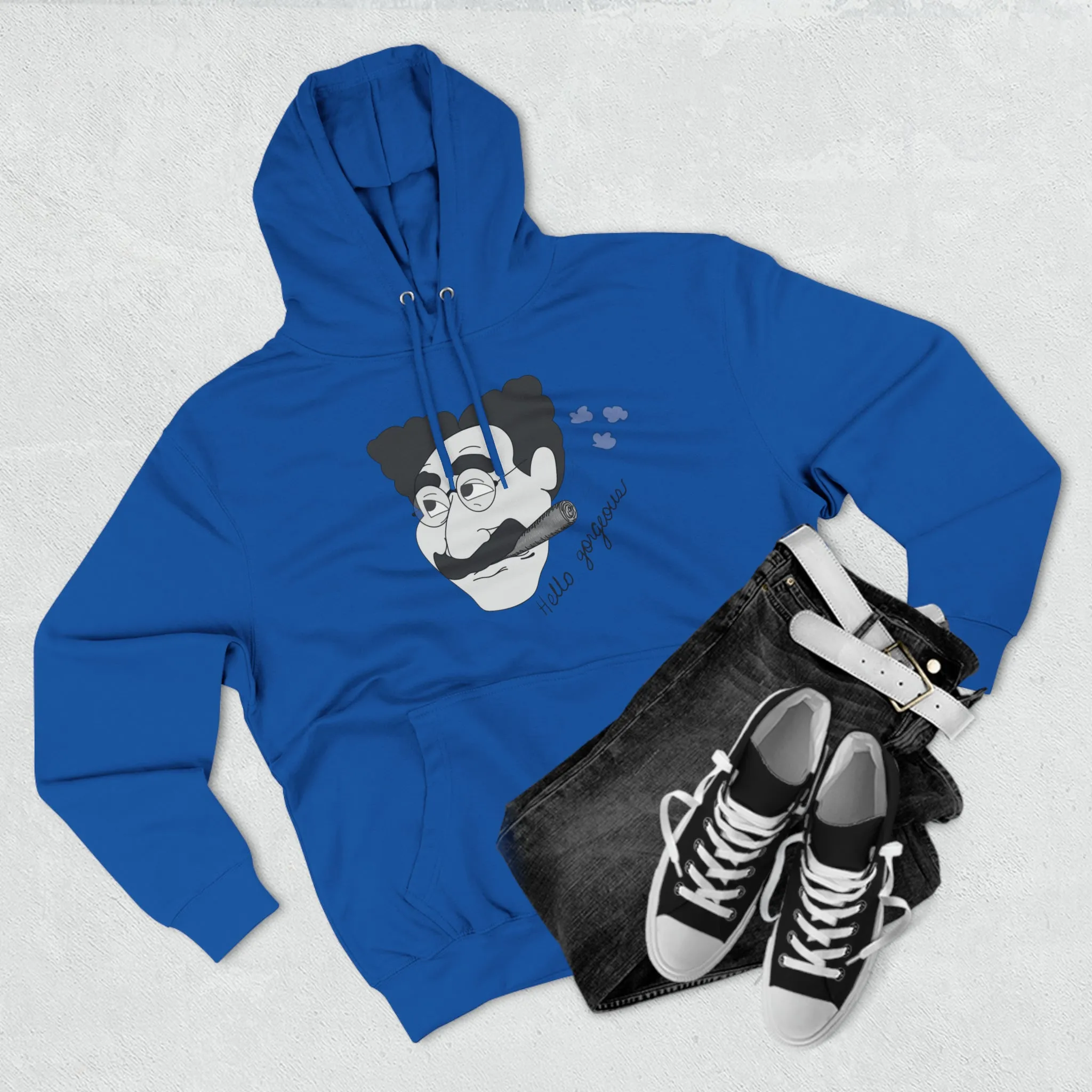 Hello Gorgeous Unisex French Terry Hoodie