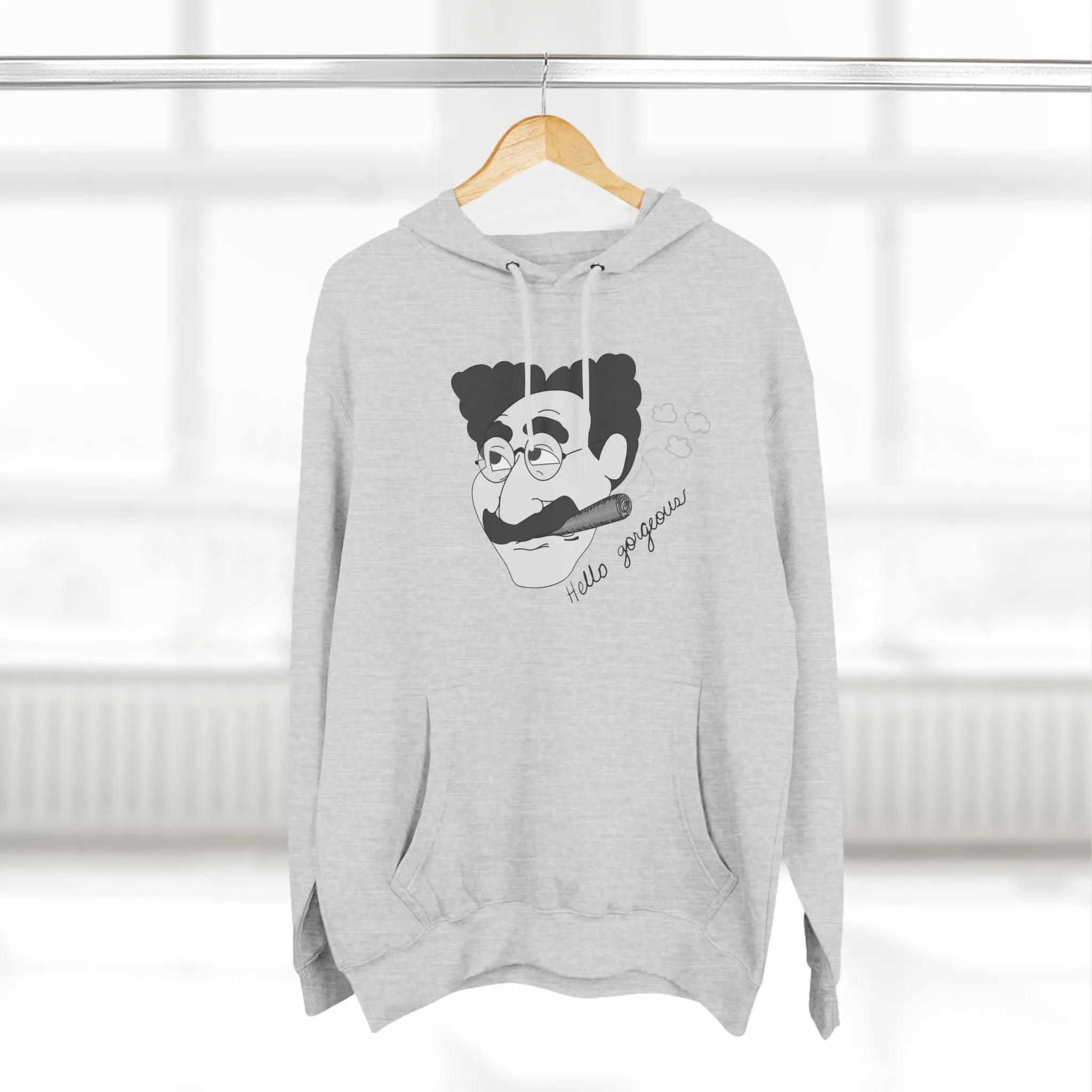 Hello Gorgeous Unisex French Terry Hoodie