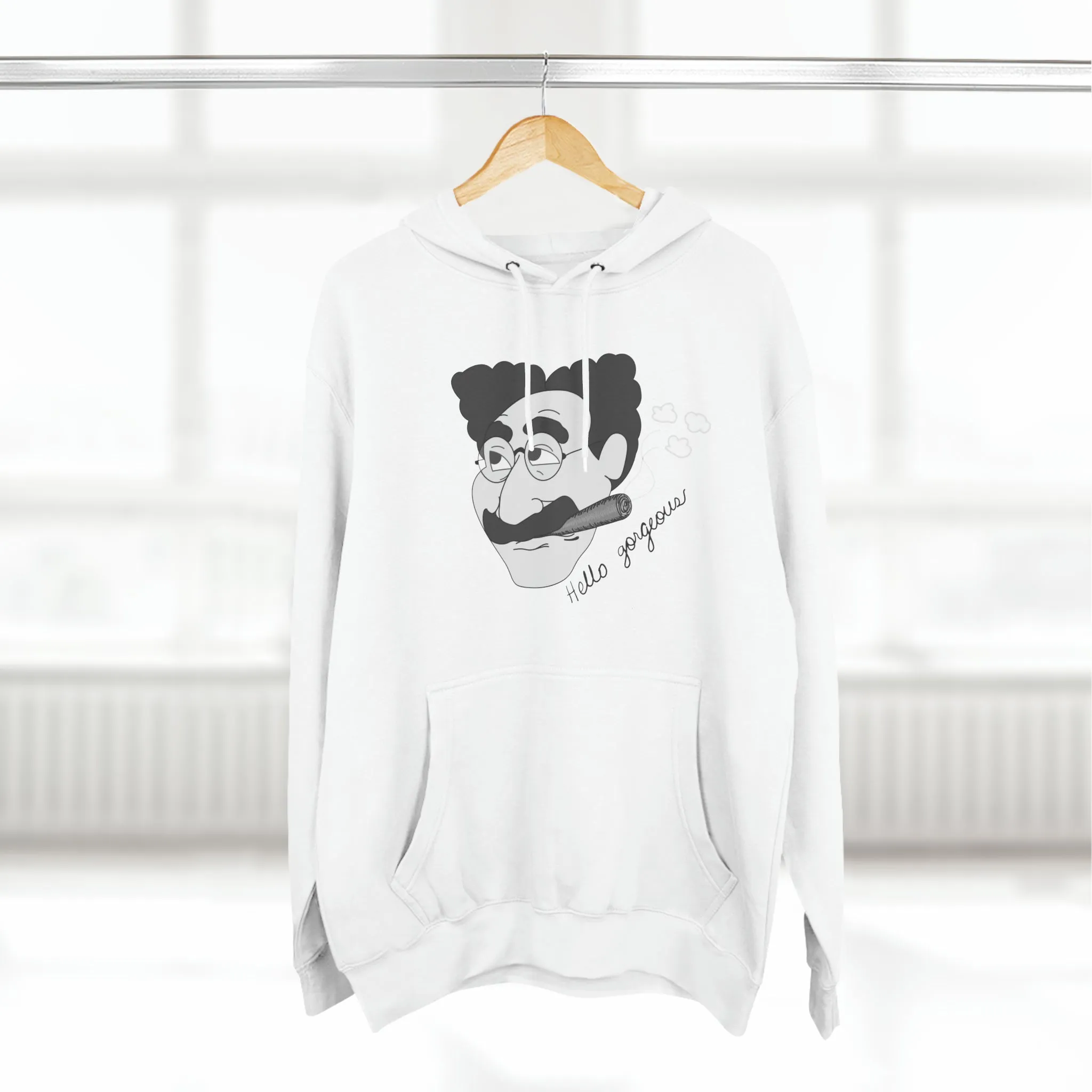 Hello Gorgeous Unisex French Terry Hoodie
