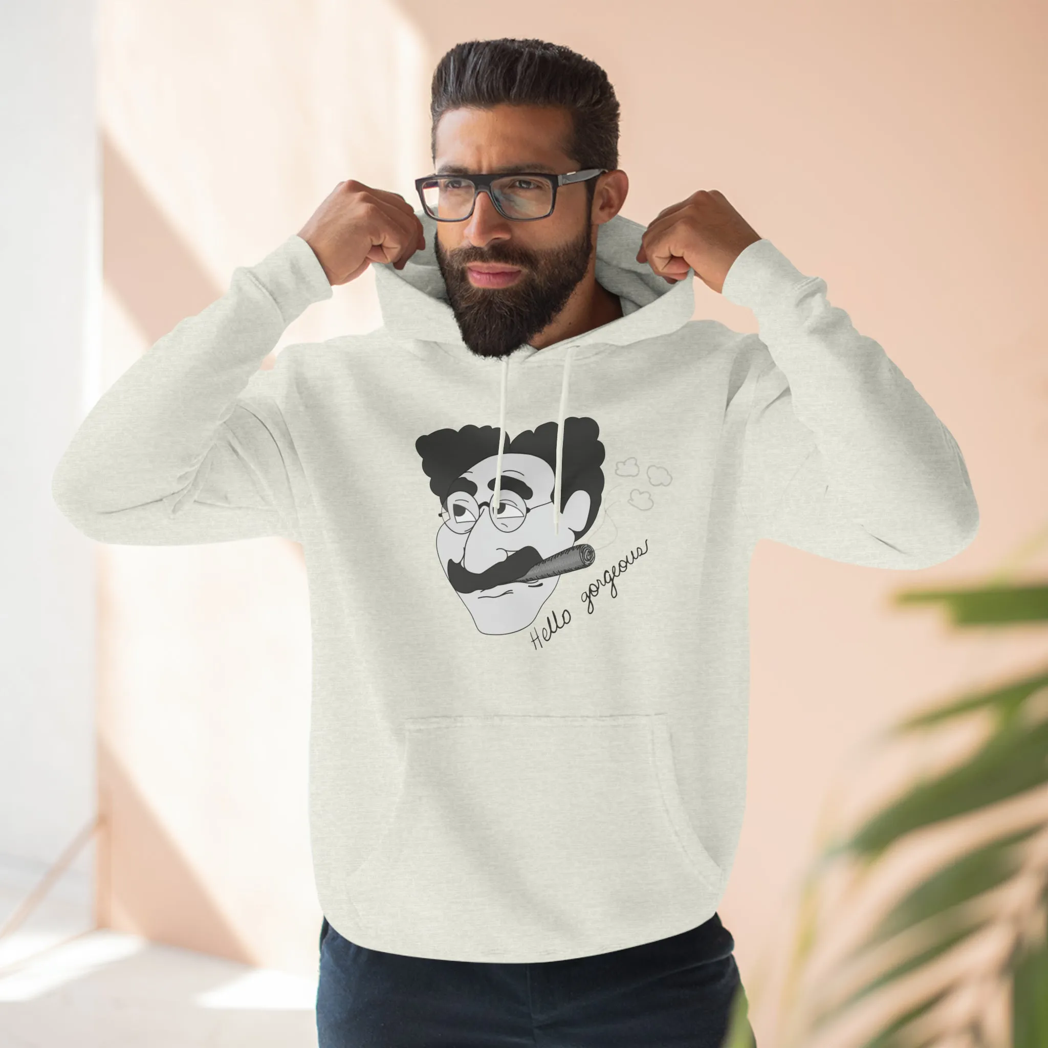 Hello Gorgeous Unisex French Terry Hoodie