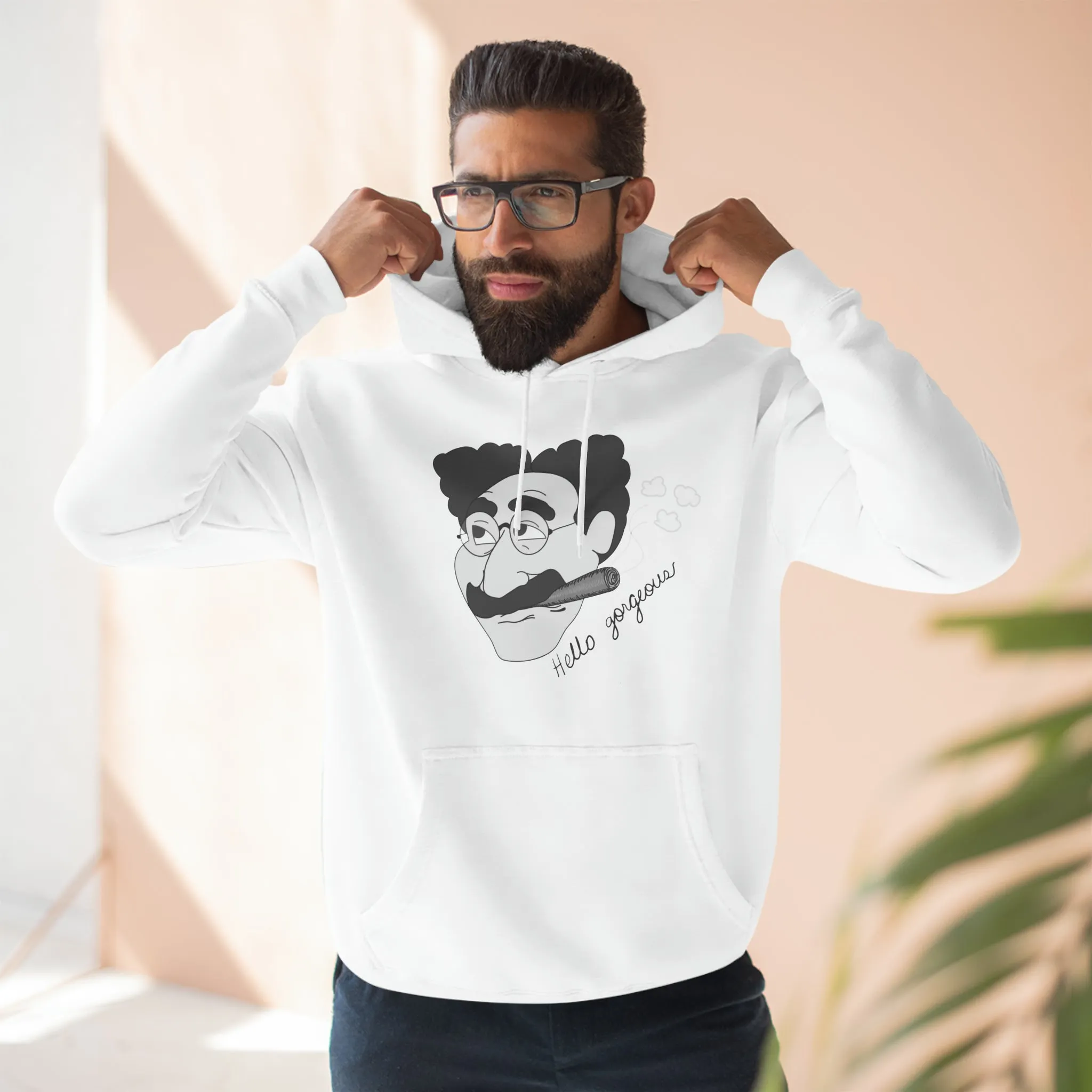 Hello Gorgeous Unisex French Terry Hoodie