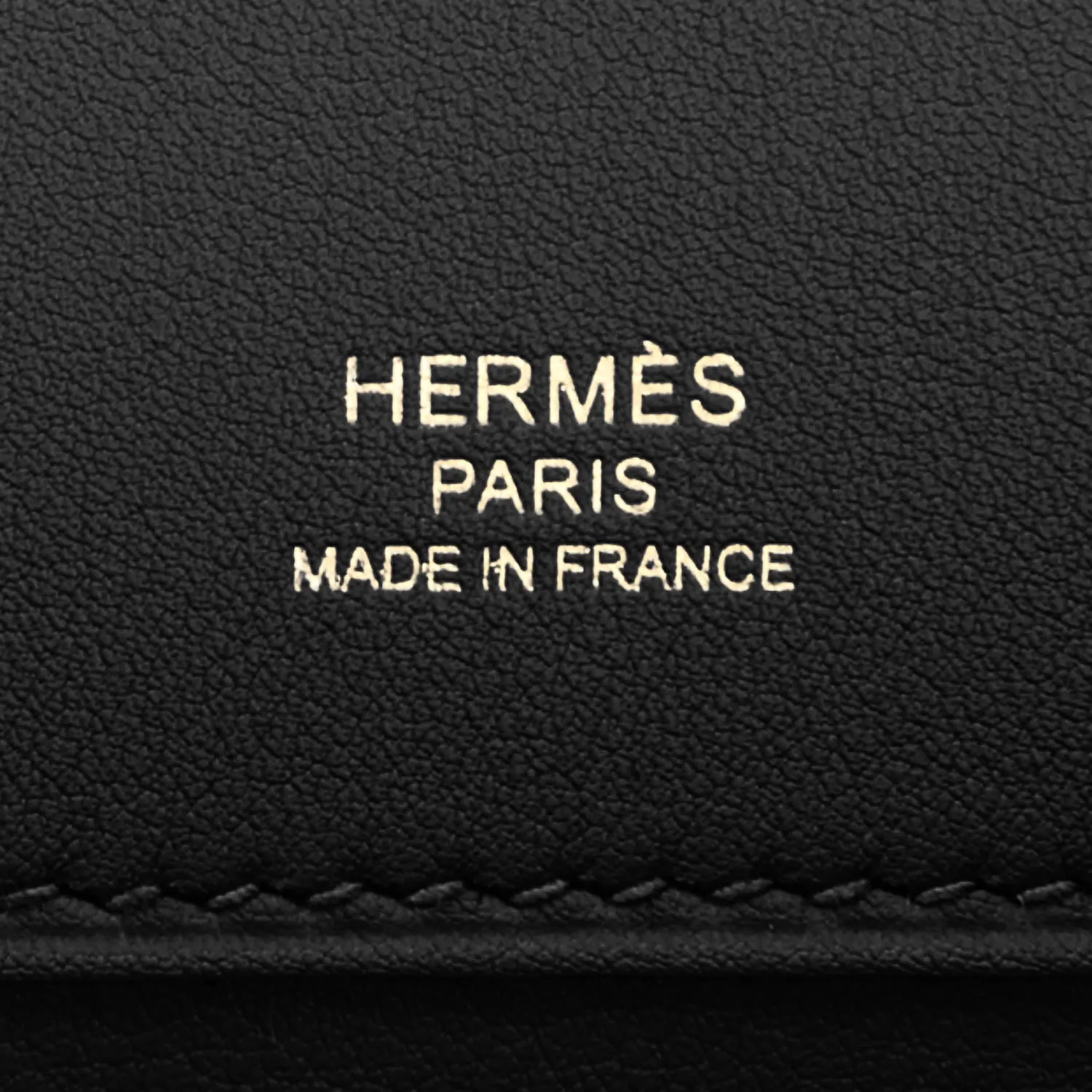 Hermes Black Kelly Cut Swift Gold Hardware