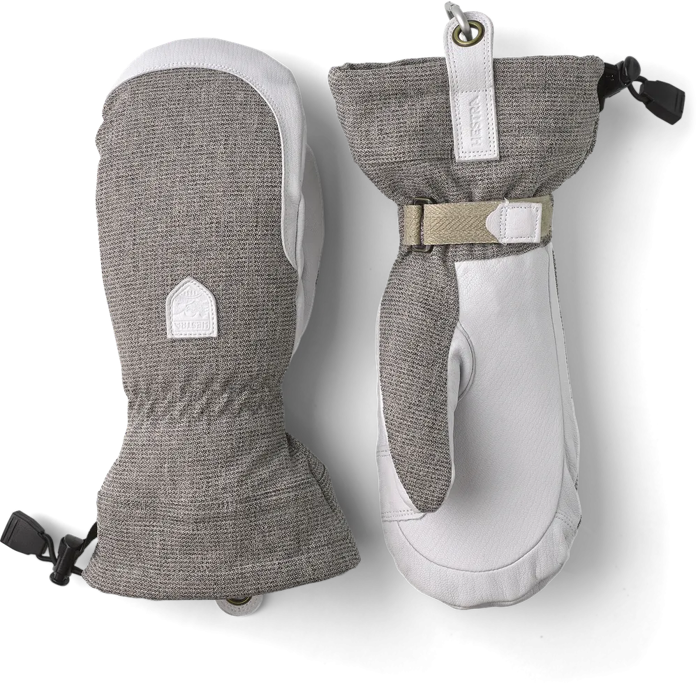 Hestra Womens Patrol Gauntlet Mitt Ivory