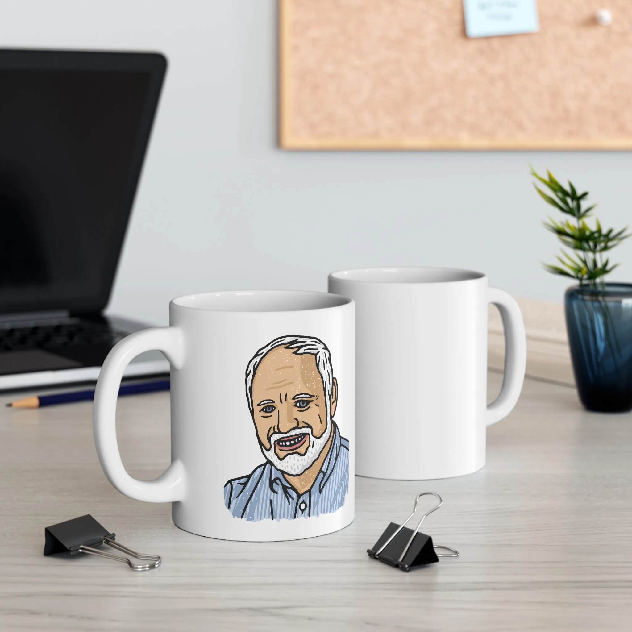 Hide the Pain Harold Meme Coffee Mug