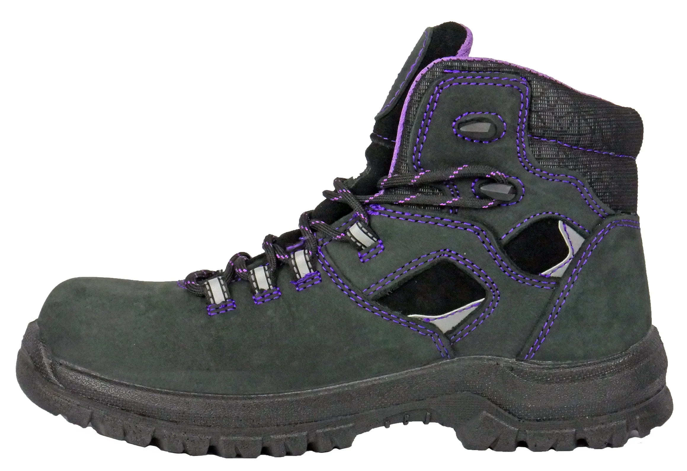 Hoss Lacy 6" Women's Black Hiker Composite Toe