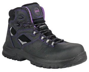 Hoss Lacy 6" Women's Black Hiker Composite Toe