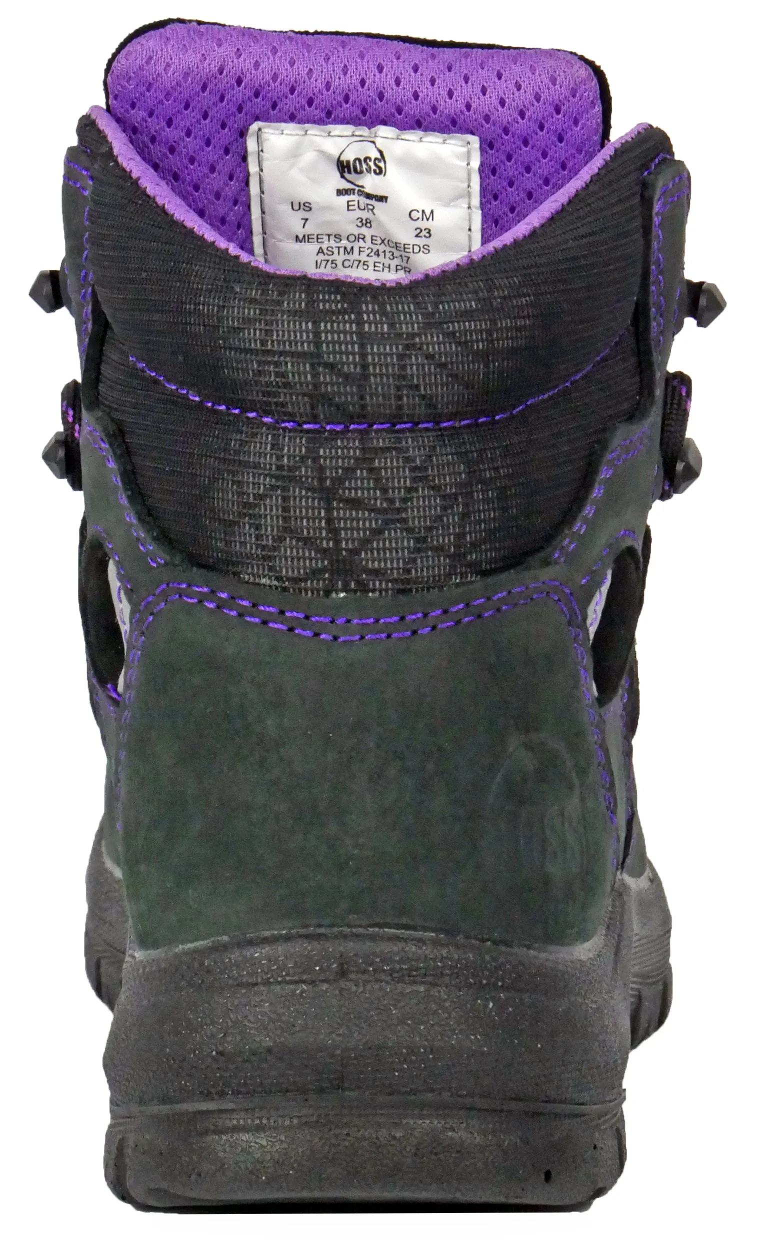 Hoss Lacy 6" Women's Black Hiker Composite Toe