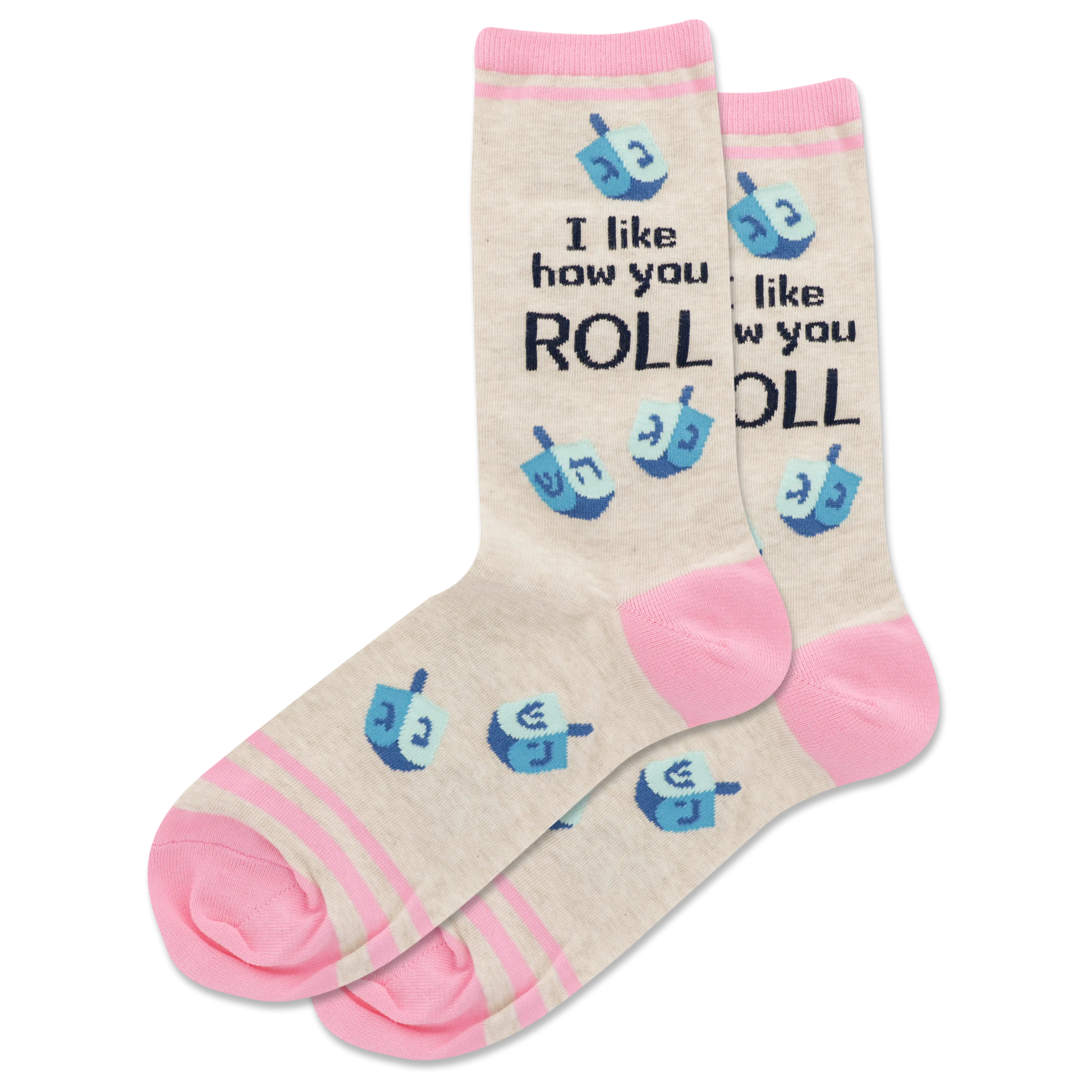 HOTSOX Women's I Like How You Roll Crew Socks