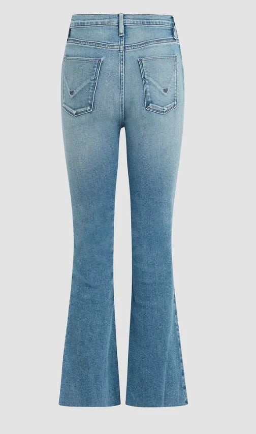 Hudson Barbara High Waist Bootcut Crop - Steady