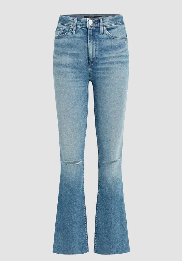 Hudson Barbara High Waist Bootcut Crop - Steady