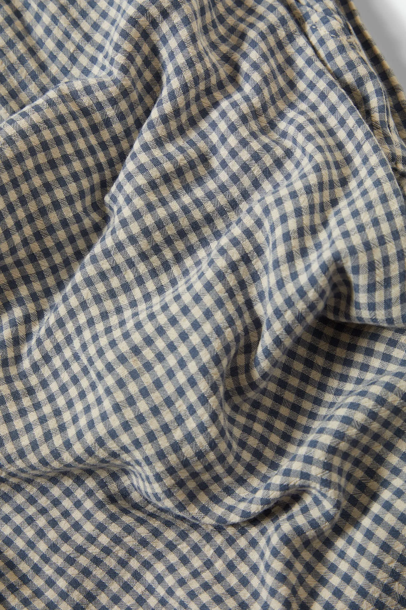 Hudson Lounge Pant - Azure Blue Gingham