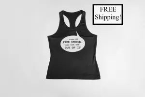 I'm All for Free Speech Women's Tank Top