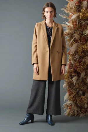 Indi & Cold Amalia Coat (Camel) - FINAL SALE