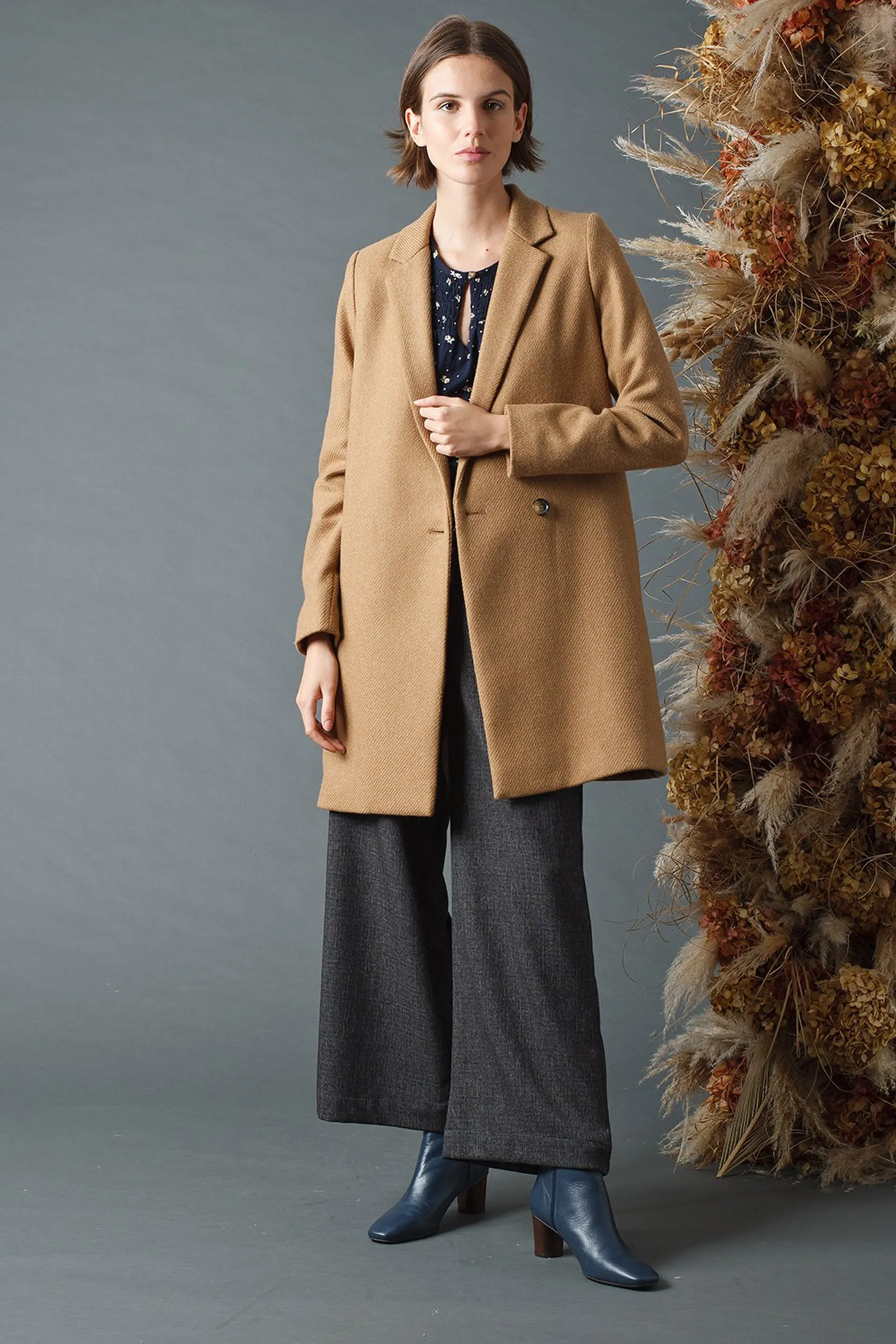 Indi & Cold Amalia Coat (Camel) - FINAL SALE