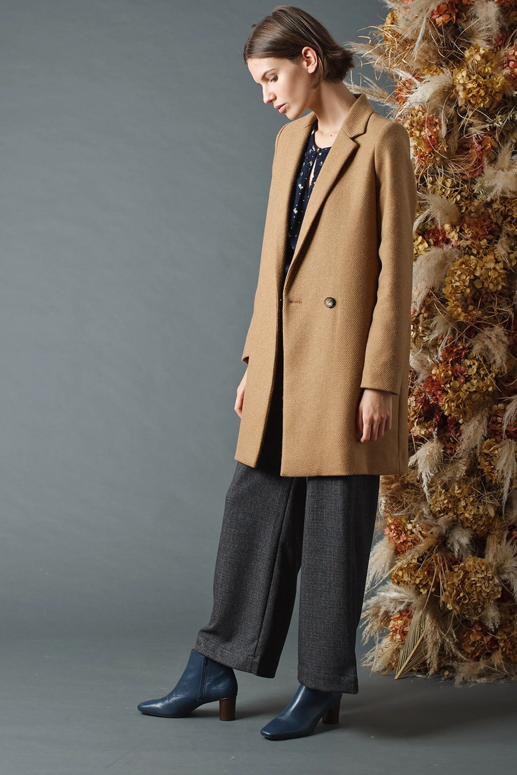 Indi & Cold Amalia Coat (Camel) - FINAL SALE