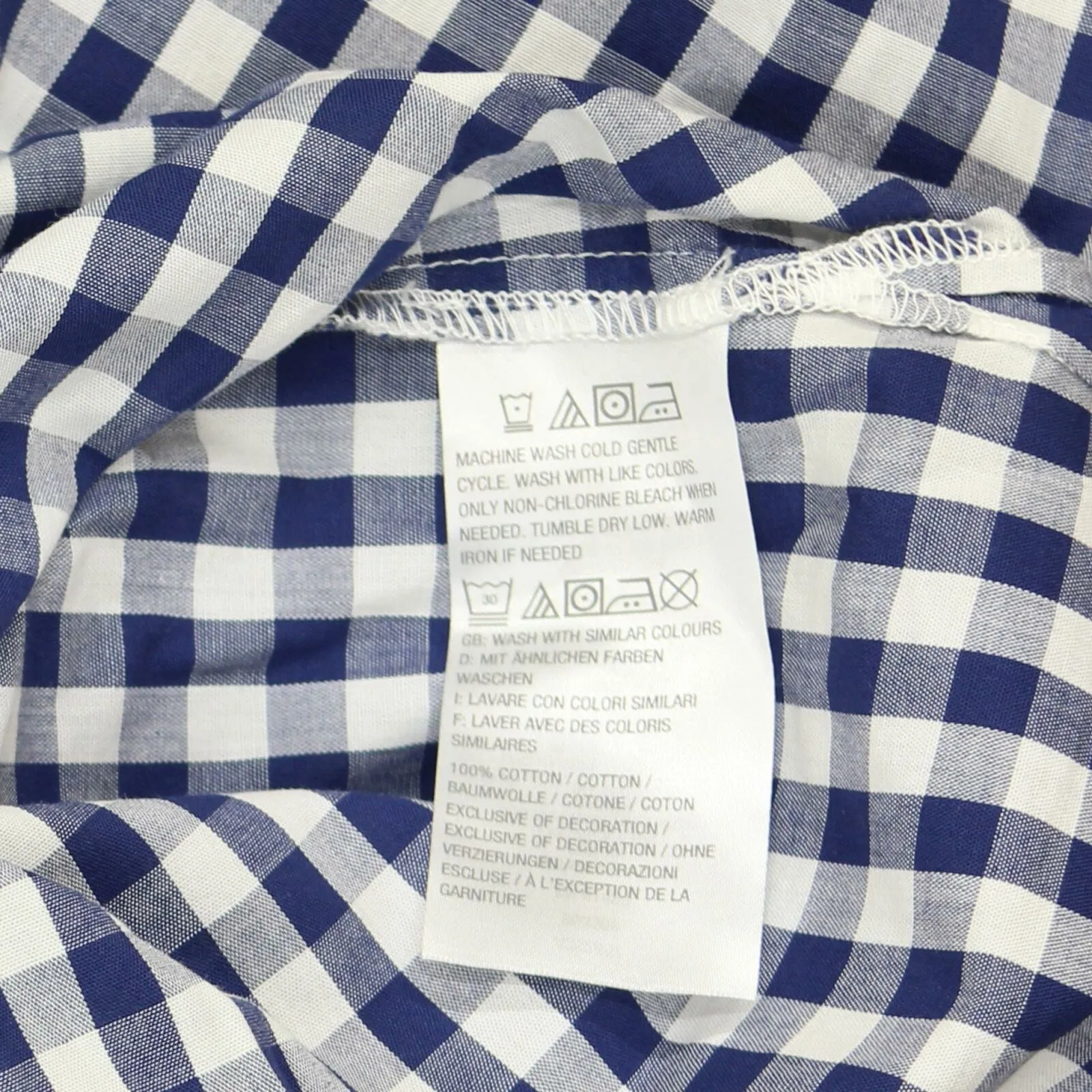 Isaac Mizrahi Live! Women's Gingham Top With Embroidery