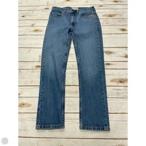 Jeans Straight By Everlane In Blue Denim, Size: 0