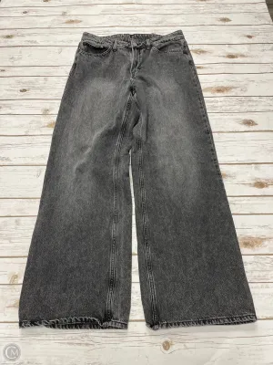 Jeans Wide Leg By Cme In Black, Size: 10