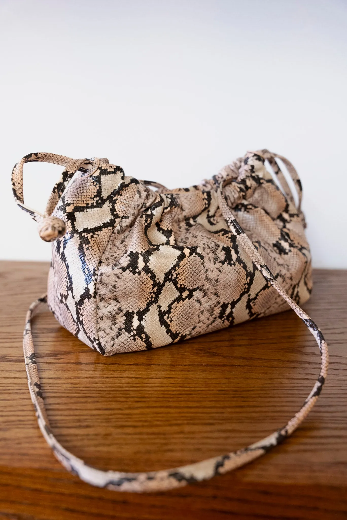 JULES KAE Brielle Bucket in "Peach"