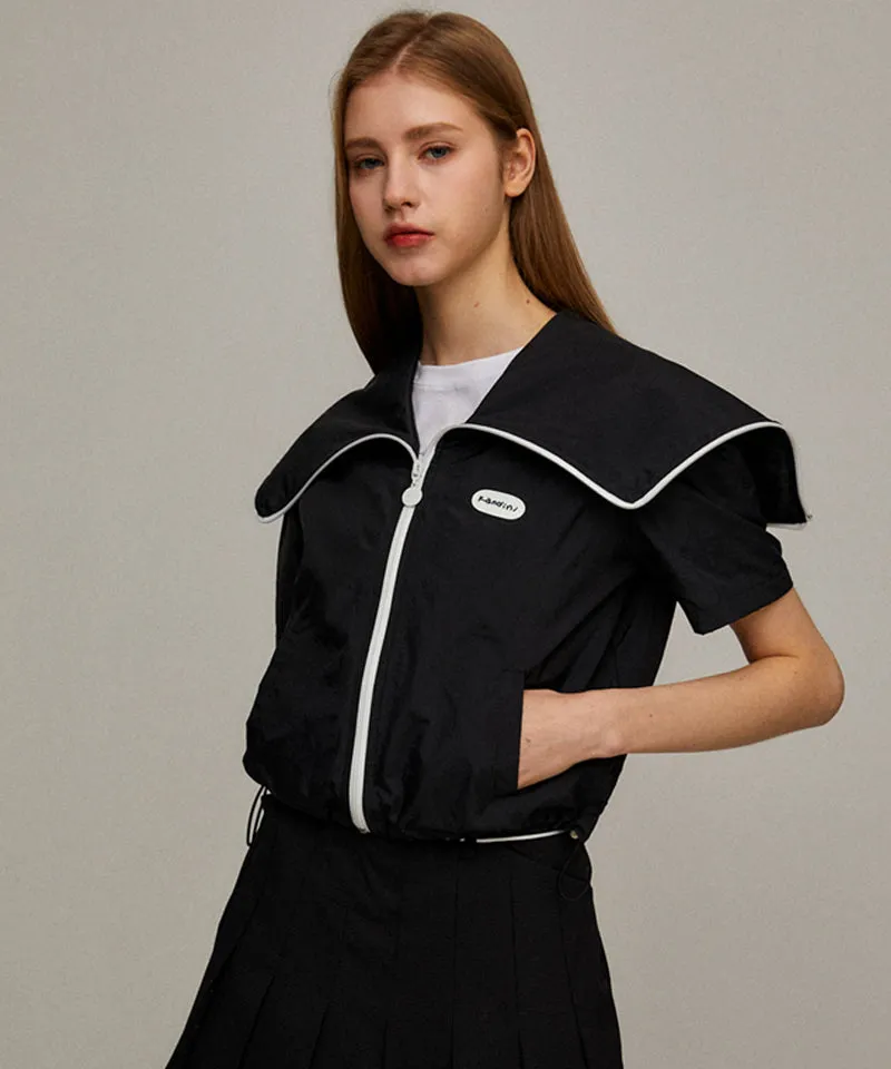 KANDINI Sailor Set-up Jumper - Black
