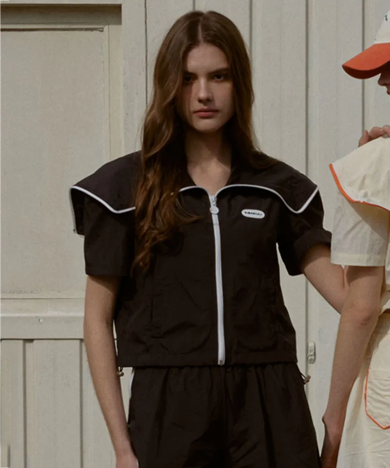 KANDINI Sailor Set-up Jumper - Black