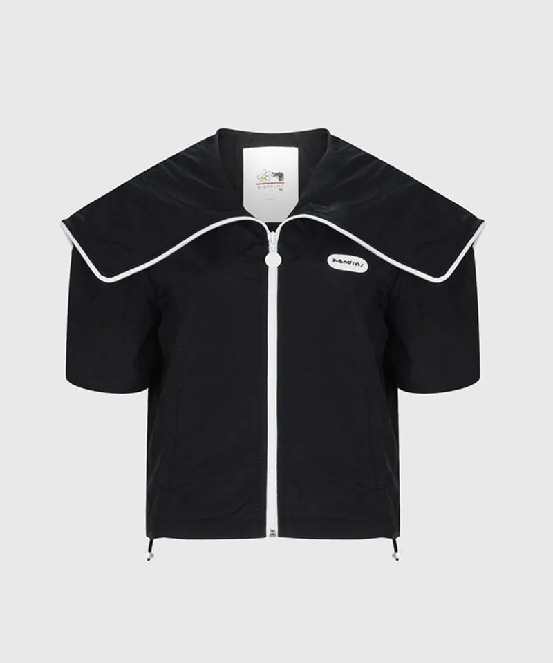 KANDINI Sailor Set-up Jumper - Black