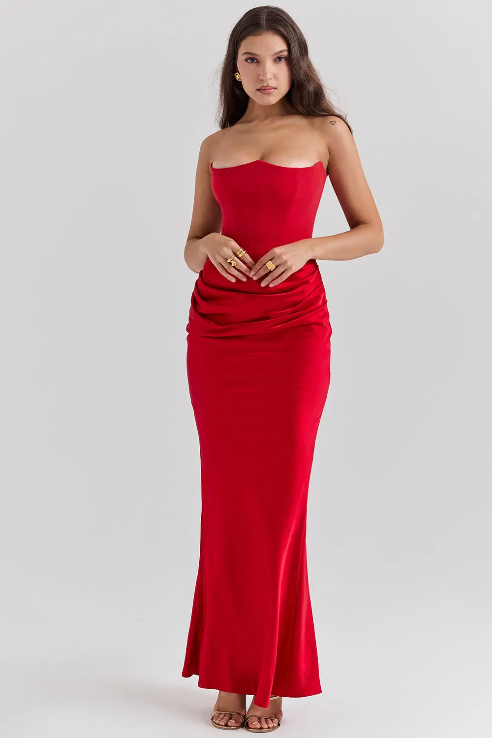 Katie® | Sophisticated strapless dress