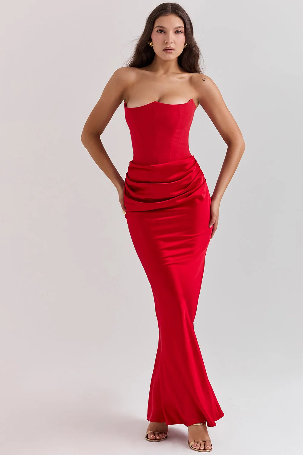 Katie® | Sophisticated strapless dress