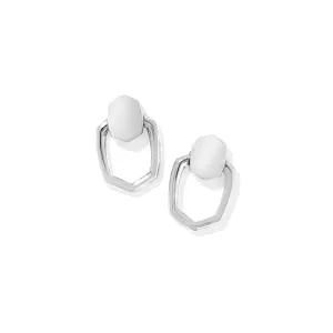 Kendra Scott | Kaia Open Frame Earring {Silver}