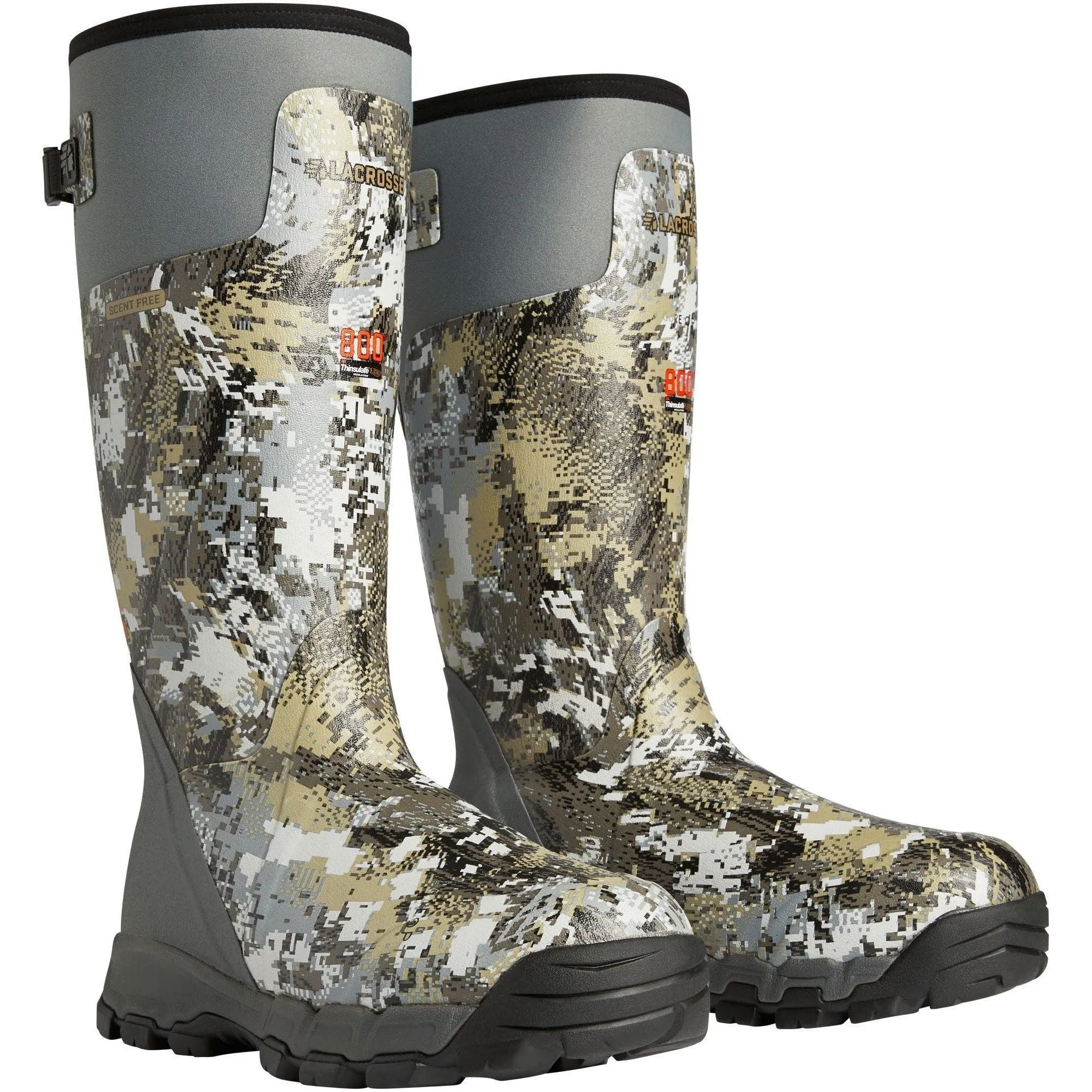 LaCrosse Men's Alphaburly Pro 18" GORE Rubber Hunt Boot - 376033