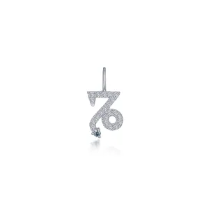 Lafonn Capricorn Zodiac Charm Pendant P2032GRP