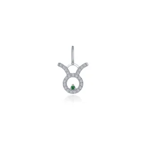 Lafonn Taurus Zodiac Charm Pendant P2039EMP