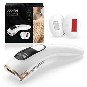 Laser Hair Removal for Women Permanent - IPL Hair Removal with 2 Intelligent Attachments for Whole Body, Ice Painless Hair Removal At Home