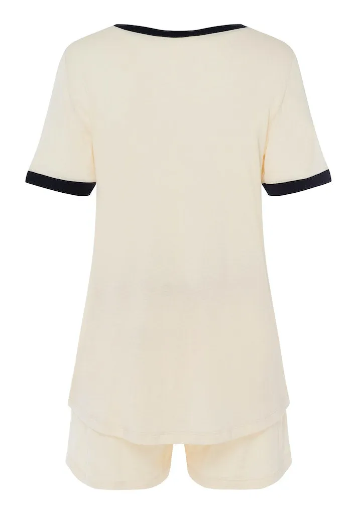 Laura - Short-Sleeved Short Pyjamas