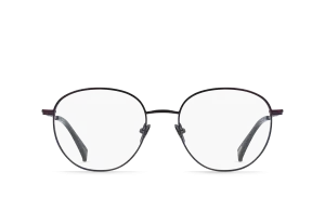 LIDDY-Mauve-Gunmetal/Black/Clear