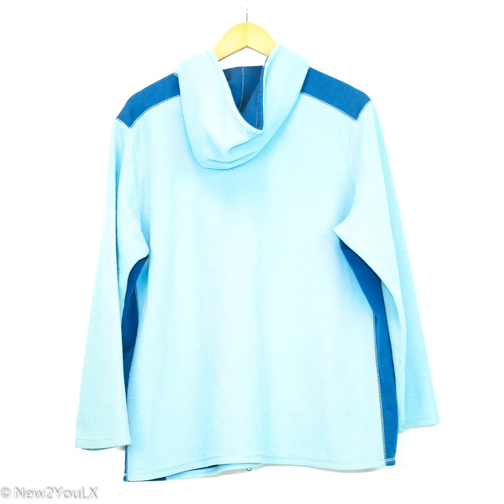 Light Blue Fleece Jacket (Eddie Bauer)