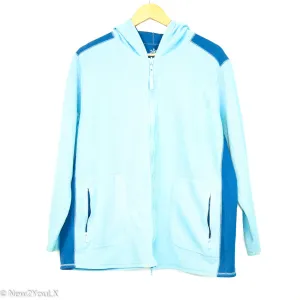Light Blue Fleece Jacket (Eddie Bauer)