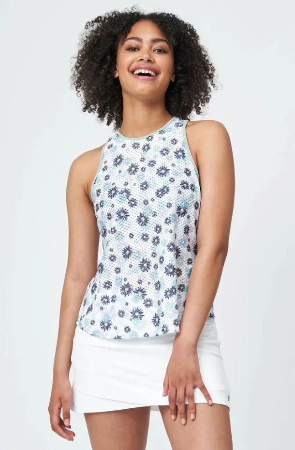 Lija Women's Circle Mesh Control Tank