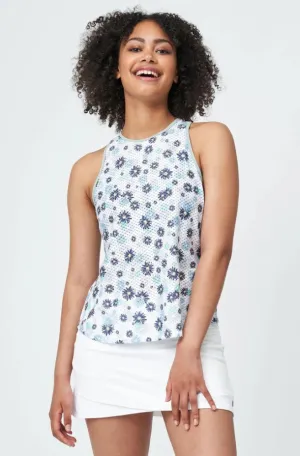 Lija Women's Circle Mesh Control Tank