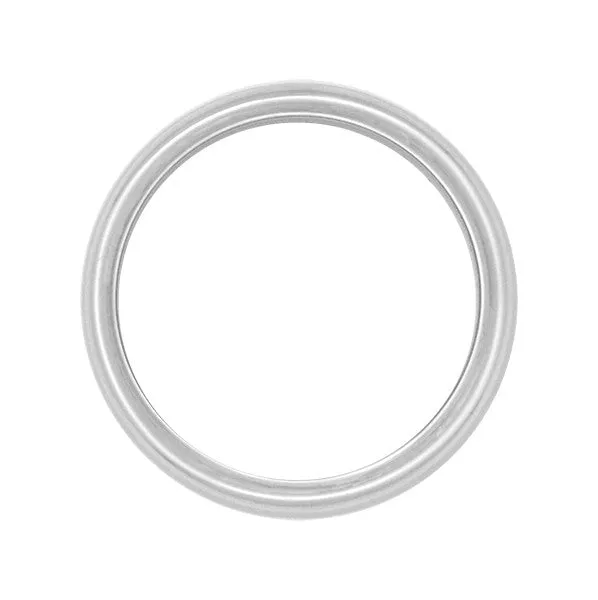 Like New Tiffany & Co Lucida Wedding Band in Platinum - 4.5mm - Ring Size 5