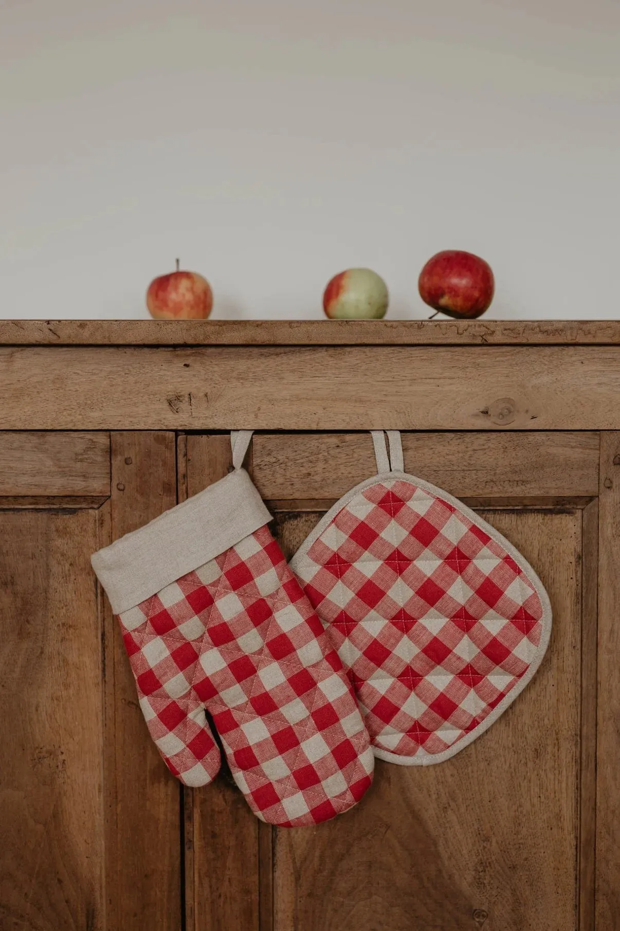 Linen Oven Mitt & Pot Holder | Multiple Colours