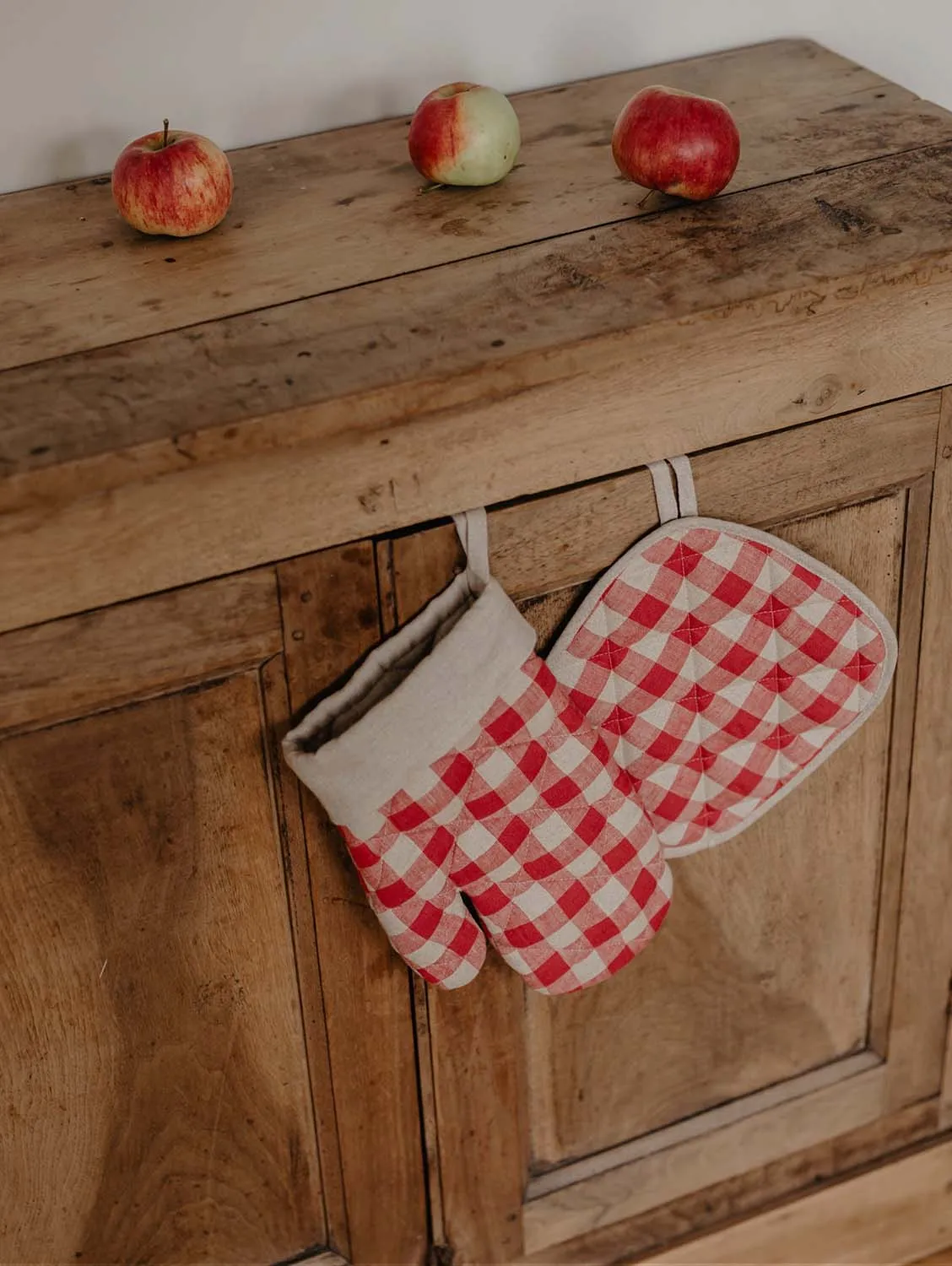 Linen Oven Mitt & Pot Holder | Multiple Colours