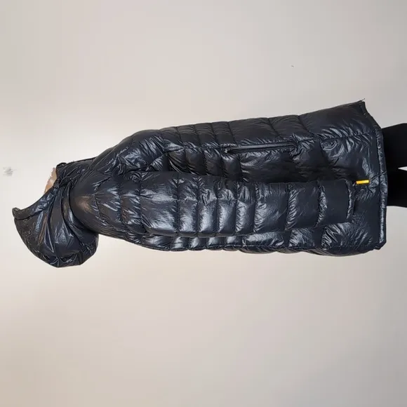 Lola Down Feather Puffer Jacket Long Parka Winter Coat Hooded Water Resistant