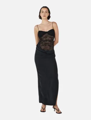 Lola Midi Dress - Black