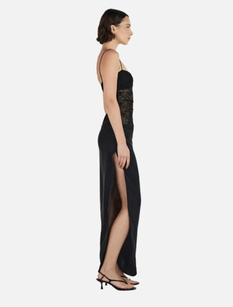 Lola Midi Dress - Black