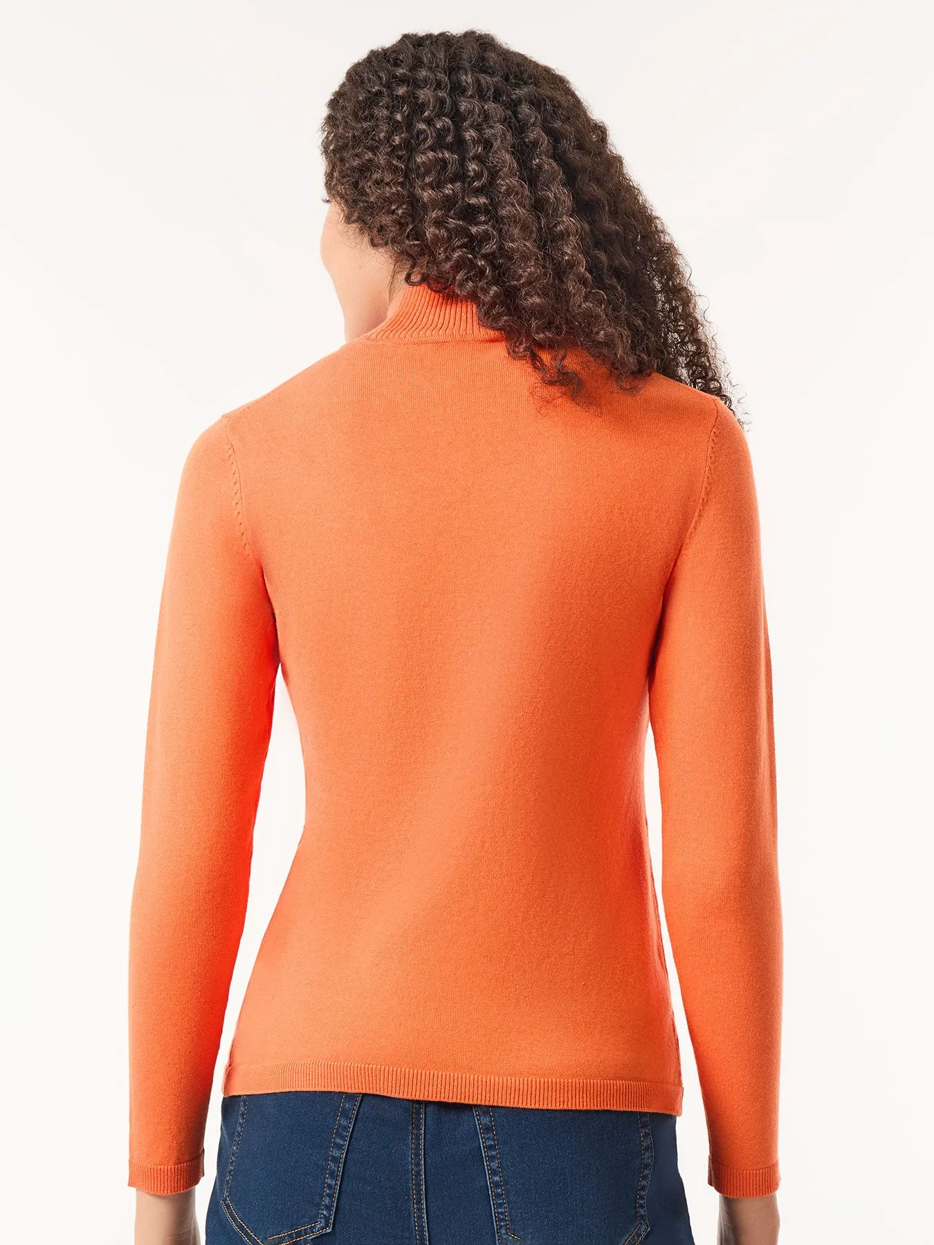 Long Sleeve Mock Neck Sweater
